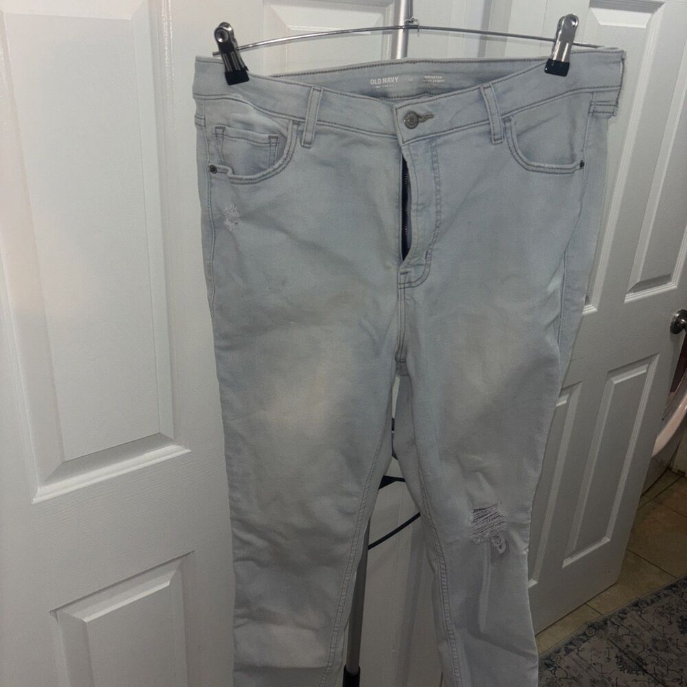 Old Navy Women's Rockstar Super Skinny Size 14 Jeans Preown